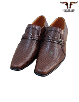 Zapato para caballero en cuero rivera y suela de grupón color negro - 39